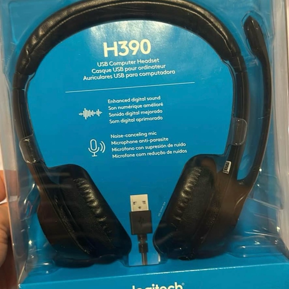 USB wired headset